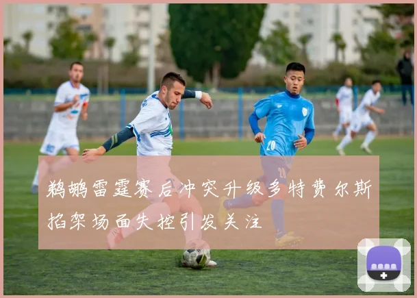 鹈鹕雷霆赛后冲突升级多特费尔斯掐架场面失控引发关注